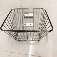 rổ inox 10li xe wave nhỏ, wave zx, wave thái110 sọc đứng