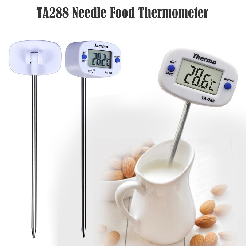 Nhiệt kế điện tử đo nhiệt độ thực phẩm xoay 180" TA288