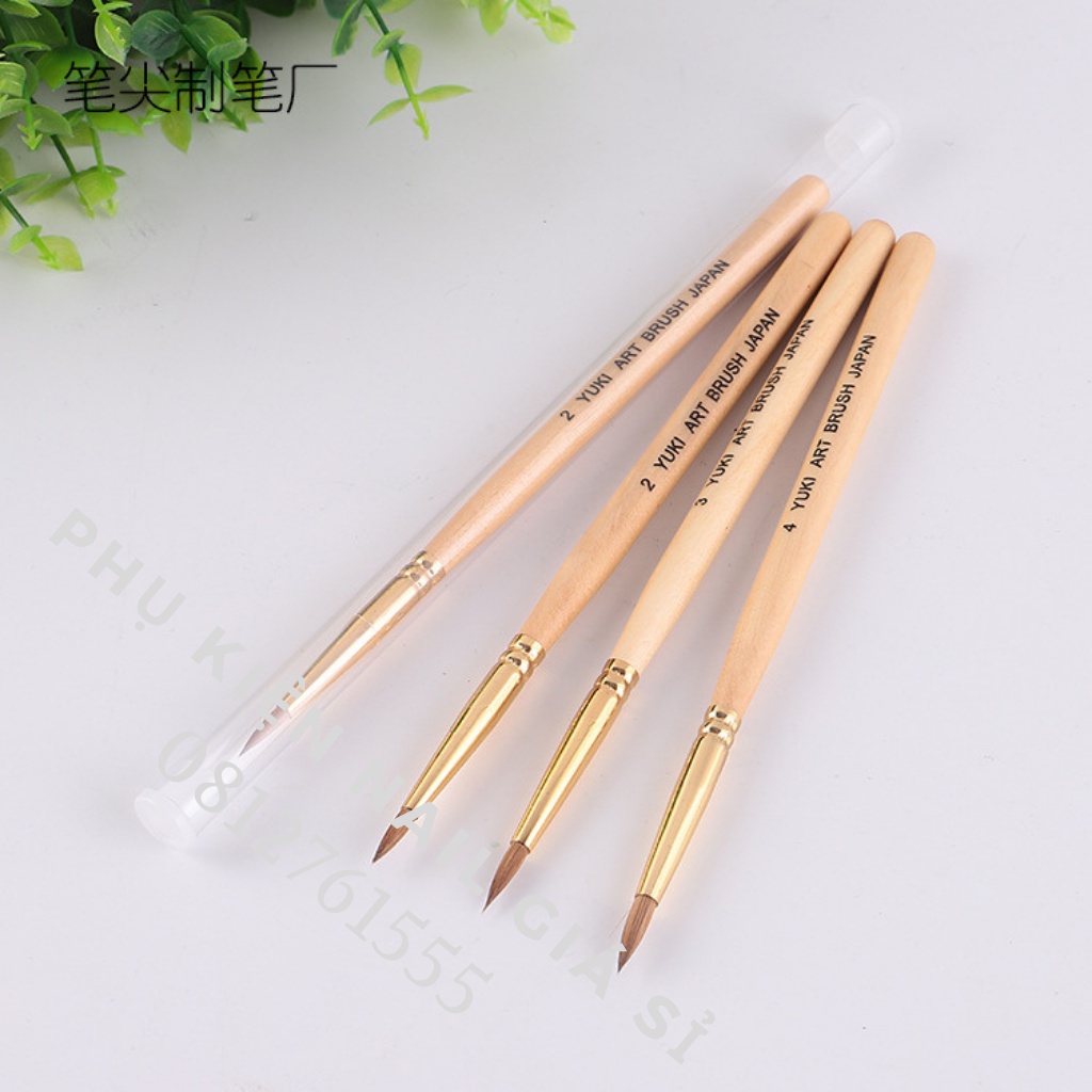 Cọ nặn hoa , bút đắp hoa bột Yuki size 2,3,4