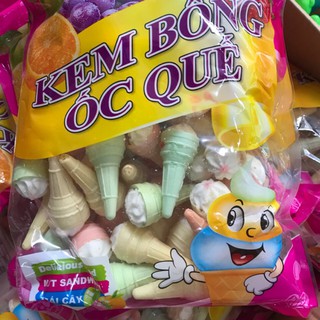 Kem bông ốc quế