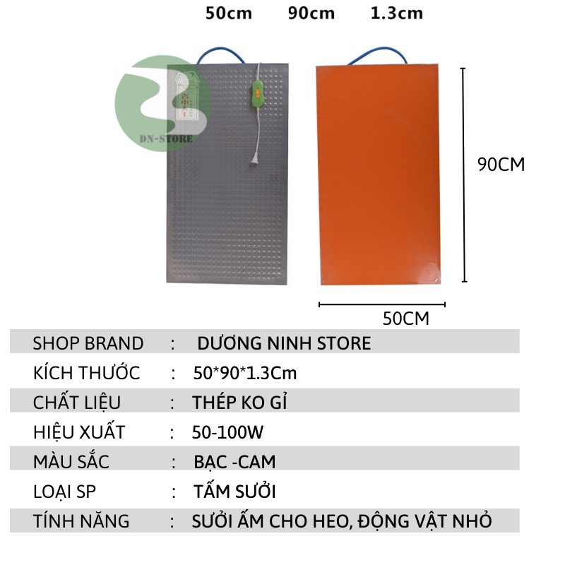 Tấm sưởi điện Dương ninh cho heo động vật nhỏ TS45