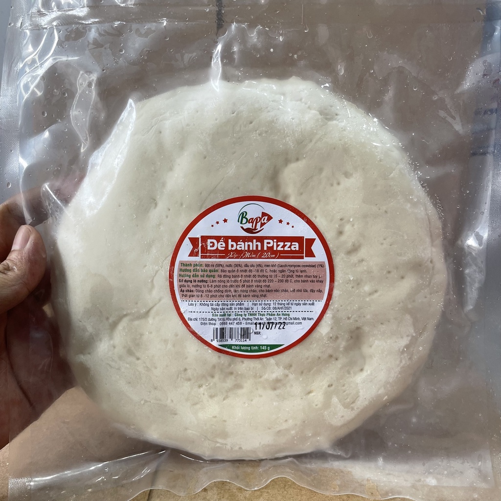 [Thực Phẩm Giá Sỉ] Đế Bánh Pizza Bapa
