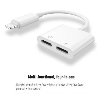 2 in1 Charging Audio Adapter Cable Converter for iPhone 7 8 Plus X  ISO10.3
