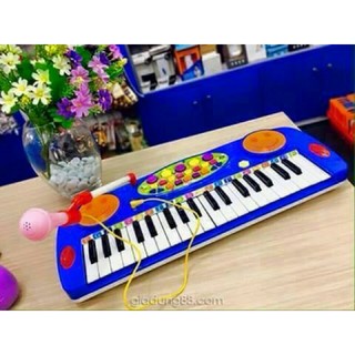 Đàn organ điện tử kèm mic 