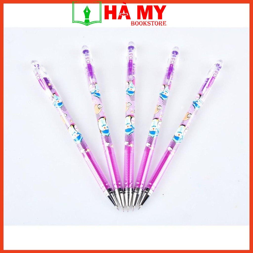 Bút gel Thiên Long TP-GEL06 tím ngòi 0.5mm
