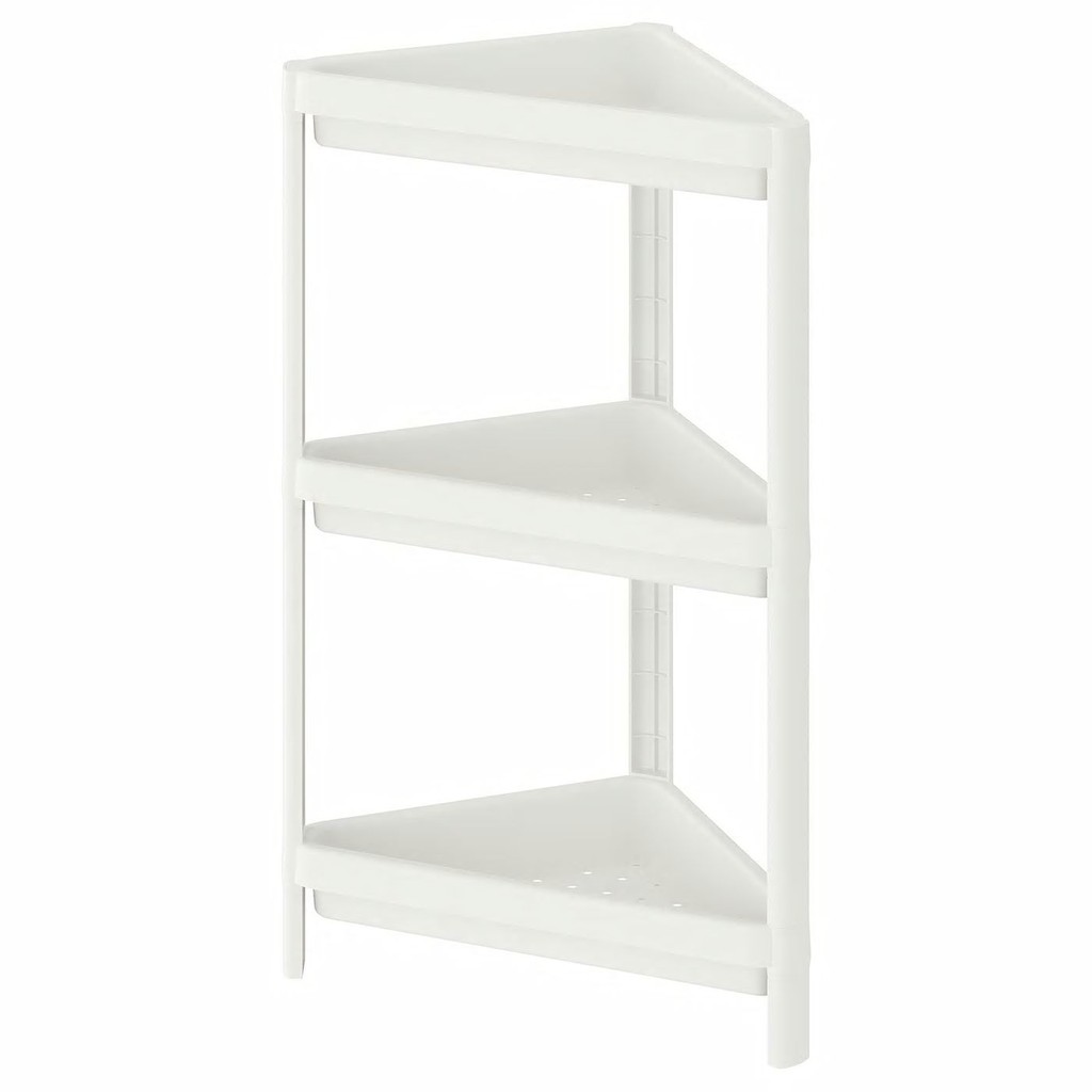 Kệ để góc nhà tắm, phòng bếp 3 tầng Vesken IKEA