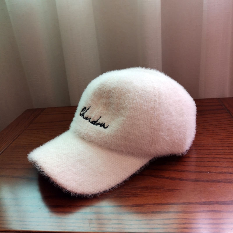 Lovely Korean style embroidered cap for women