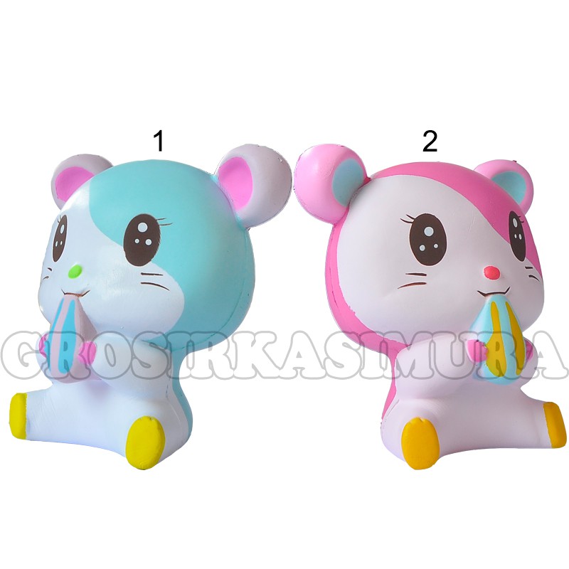 Đồ Chơi Mềm Nở Chậm Làm Từ Hạt Thơm Hình Chuột Hamster Dễ Thương Mã 81046