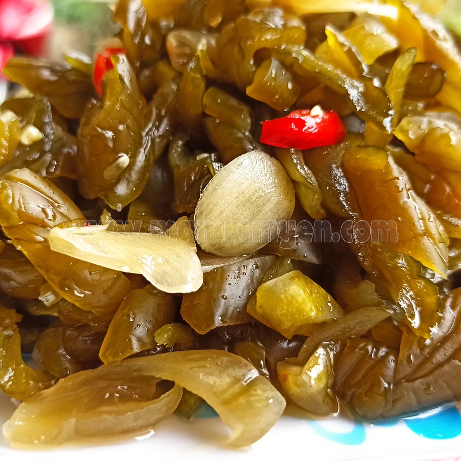 500gr Dưa Mắm Dưa Leo Chế Biến Sẵn Trộn Tỏi Ớt Vừa Ăn Giòn Thơm Của Ông Bà 5 Châu Đốc