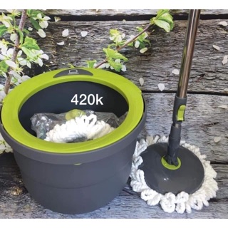 Cây lau nhà lock&lock mini twister spin mop