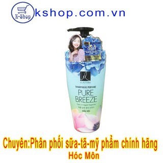 Dầu gội nước hoa Elastine pure breeze 600ml
