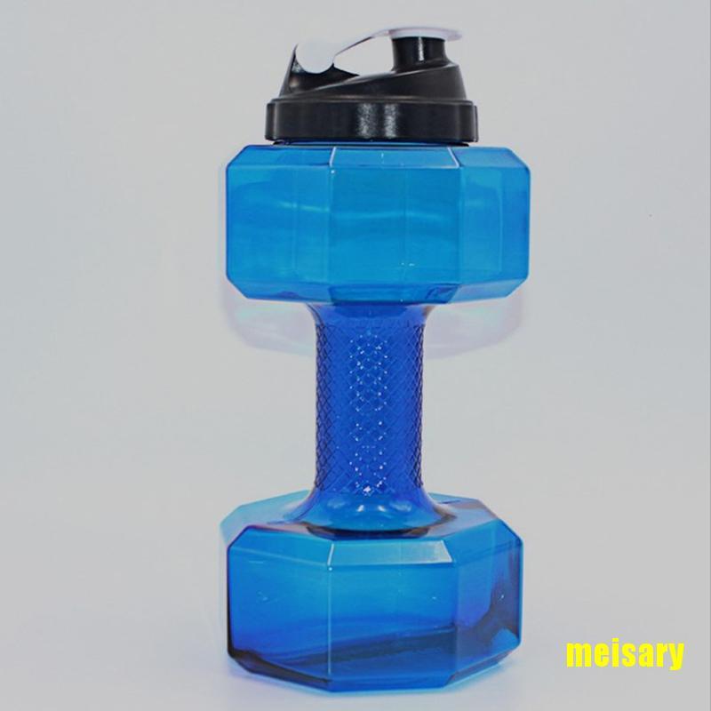 Bình Nước Hình Quả Tạ Tập Gym Dung Tích 2.2l