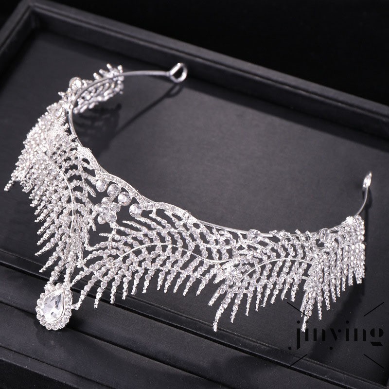 GETNOIVAS Vương miện cô dâu đính đá tinh xảo sáng tạo