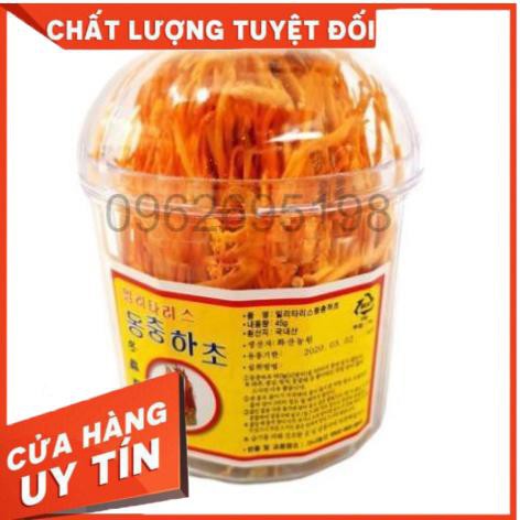 GIÁ SỐC: 1 hộp Hoa Đông Trùng Hạ Thảo Hàn Quốc Dạng Khô 45G