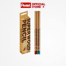 Hộp Bút Chì Đen Vỏ Gỗ Tự Nhiên GS PC103 Thân Tam Giác | Dùng Tô Trắc Nghiệm | Ngòi Khỏe Khó Gãy