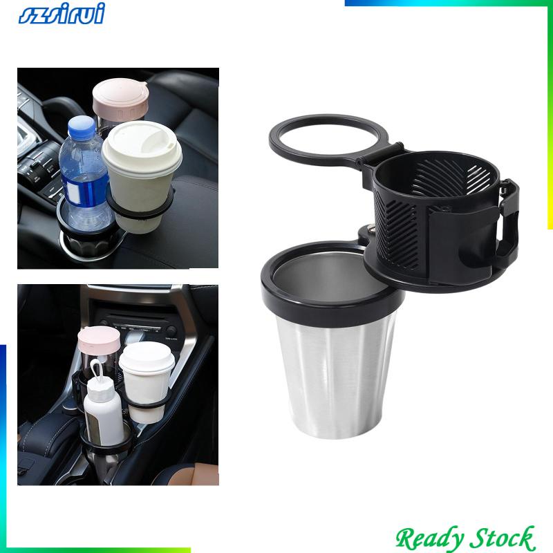 Giá Đỡ Cốc / Đồ Uống Đa Năng Có Thể Xoay Được Cho Xe Hơi