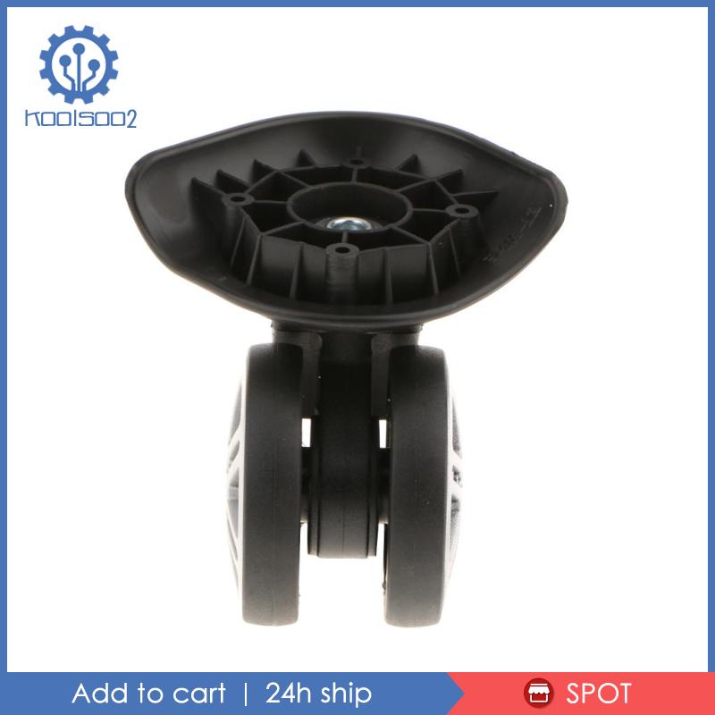 Set 4 Bánh Xe Hành Lý YJ-002 Màu Đen Thay Thế Tiện Dụng Koolsoo2