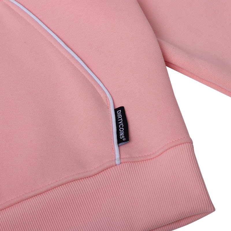 Áo khoác DirtyCoins Basic Zipped Hoodie - Pink