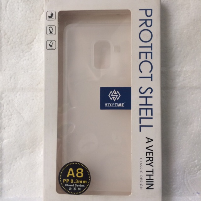 Ốp lưng siêu mỏng Stoptime Samsung A8