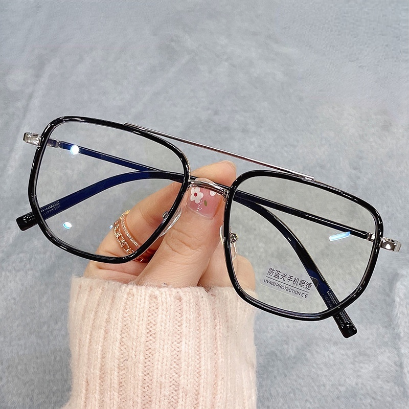 【0-500°】【Hàng Có Sẵn】 Gọng Kính Chống Bức Xạ Ánh Sáng Xanh Dành Cho Nam Và Nữ
