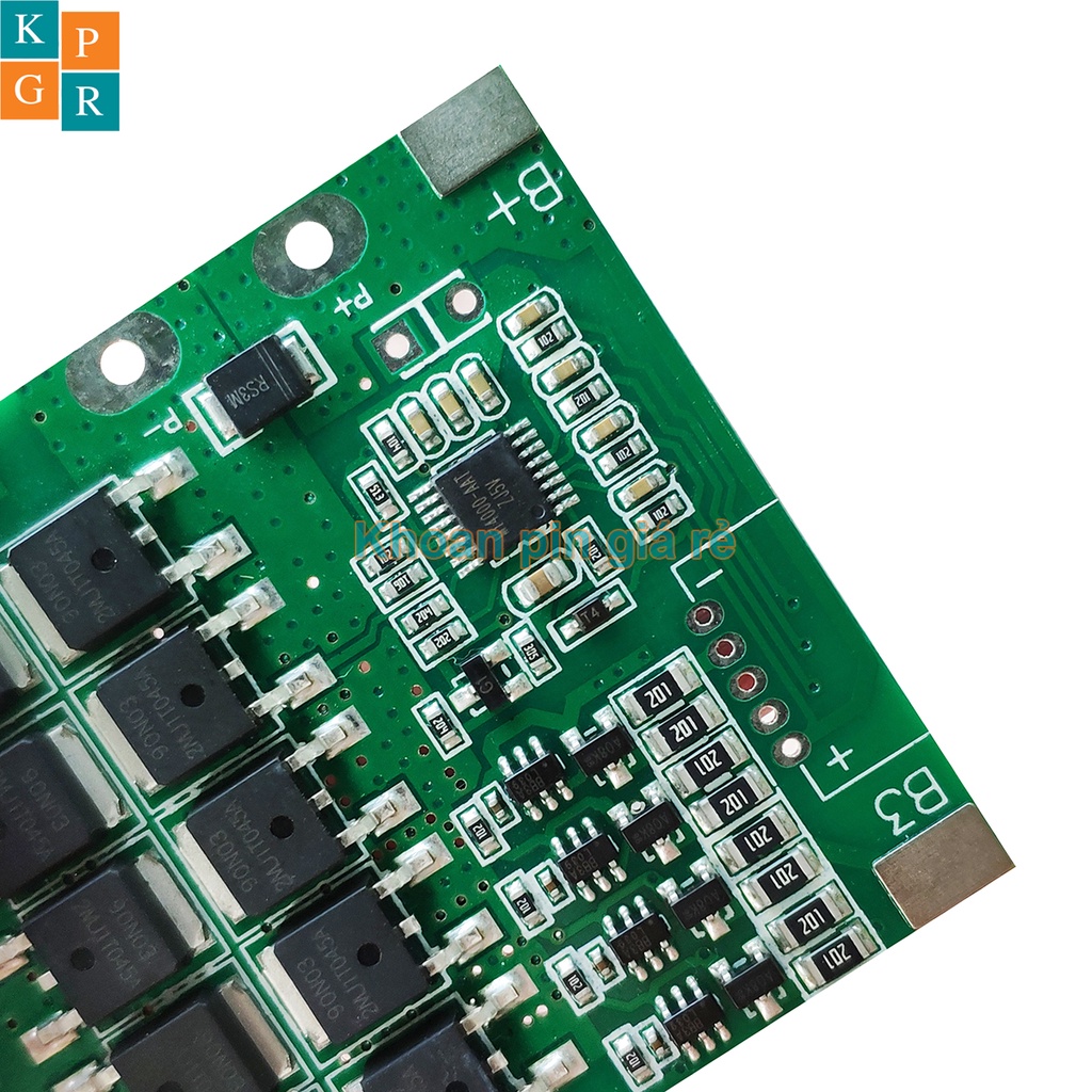 KPGR Mạch 4S 14V 30A XR bảo vệ pin Li-ion 3.7V