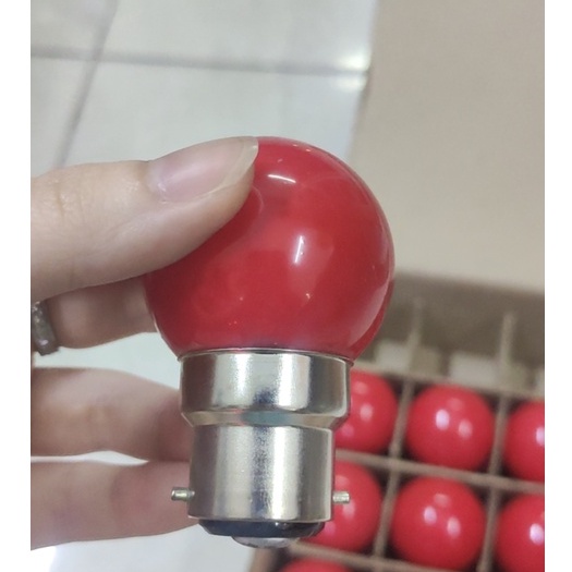 Bóng đèn tròn đui gài sáng đỏ dành cho bàn thờ