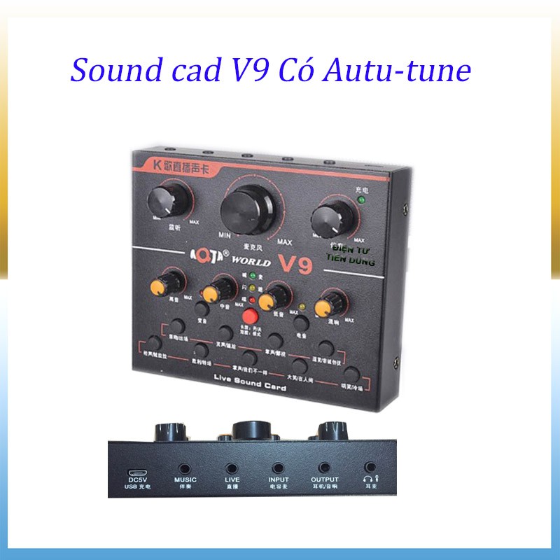 MIC THU ÂM BM900 AMI SOUND CARD V9 CHÂN MÀNG DÂY MA2 full bộ- BỘ LIVE STREAM SOUND CARD V9 CÓ AUTO-TUNE TÍCH HỢP PIN