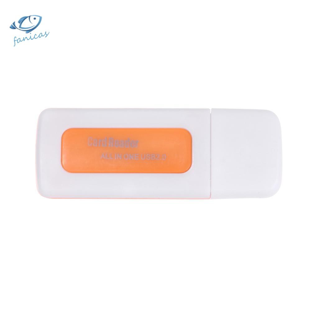 Đầu Đọc Thẻ Nhớ Sd / Mmc Tf Ms M2 4 Cổng Usb 2.0