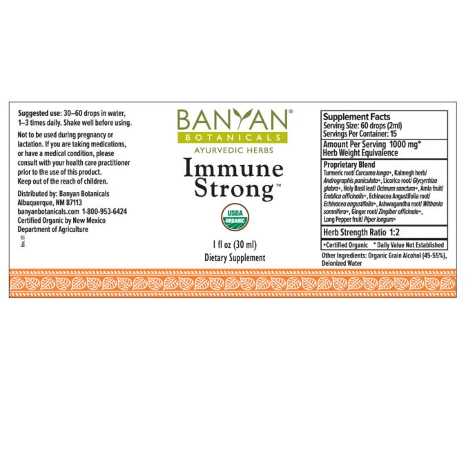 Banyan Botanicals - Immune Strong™ liquid extract