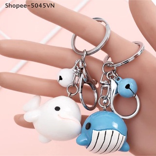 Móc Khóa Hình Cá Heo Dễ Thương