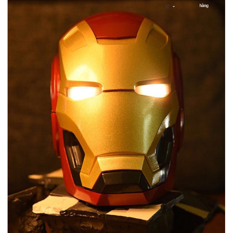 Loa Bluetooth Nghe Nhạc Siêu Chất Ngầu Hình IRON MAN - Âm Thanh Siêu Chất Lượng