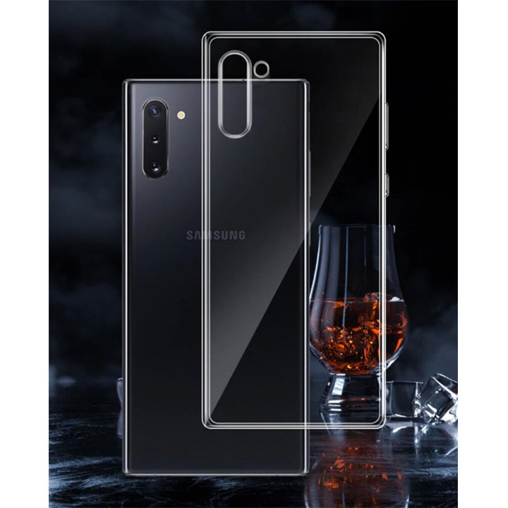 Ốp lưng dẻo silicon trong suốt SAMSUNG GALAXY NOTE 10
