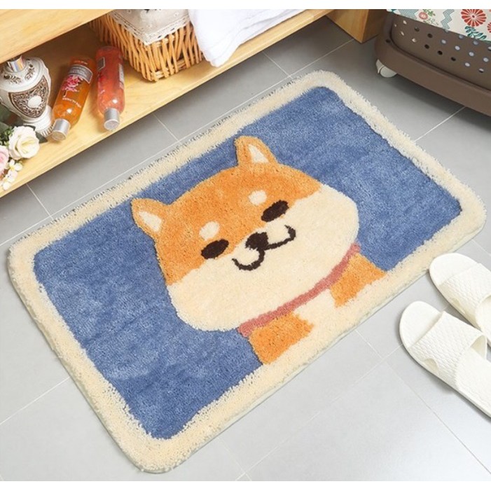 THẢM chó dễ thương, mềm mịn mượt kích thước 45x65cm