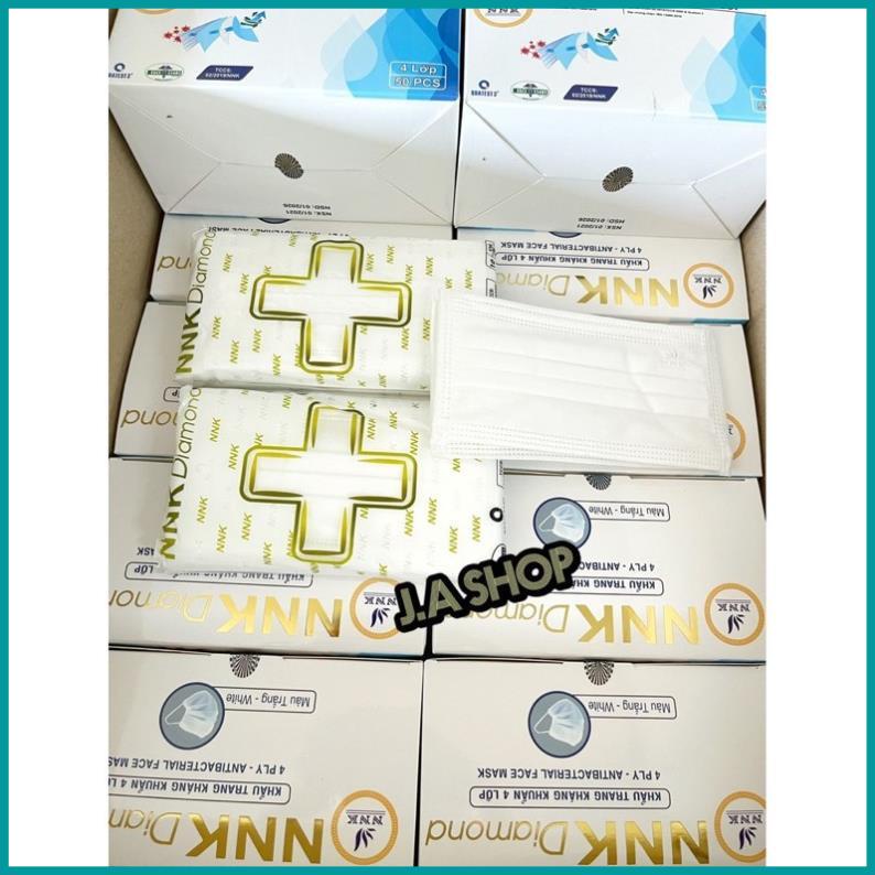 Khẩu Trang Y Tế 4 Lớp Kháng Khuẩn Chính Hãng NNK Diamond