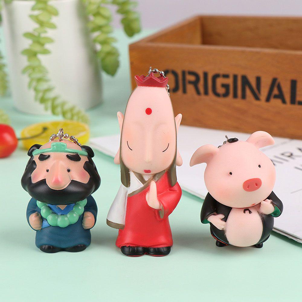 HARRIETT Móc Chìa Khóa Hình Chú Tiểu Chú Khỉ Trong Phim The West Monkey king Piggie