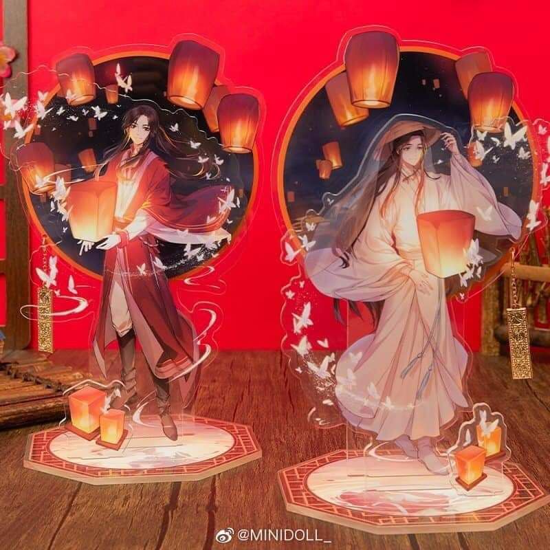 Standee donghua Thiên Quan Tứ Phúc size lớn, chính hãng Bilibili