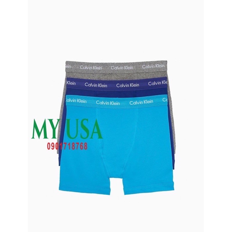 Quần lót CK từ Mỹ ❤️ Quần lót nam Calvin Klein Boxer Briefs Cotton Stretch