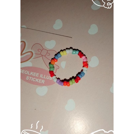 Nhẫn hạt cườm hammade 💍💍💍