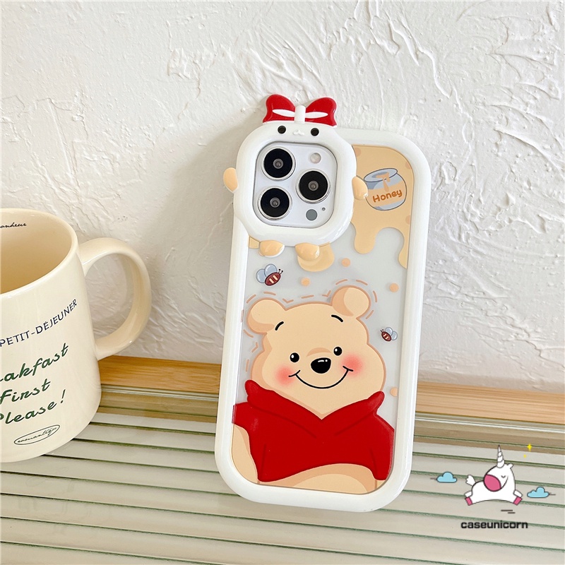 Ốp Điện Thoại Họa Tiết Gấu Pooh Cho IPhone 7 Plus 8 Plus 13 11 12 14 Pro MAX 6 6S 7 8 14 Plus XR X XS MAX SE 2020