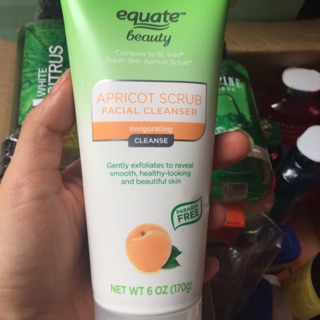 SỮA RỬA MẶT TẨY TẾ BÀO CHẾT EQUATE BEAUTY APRICOT SCRUB