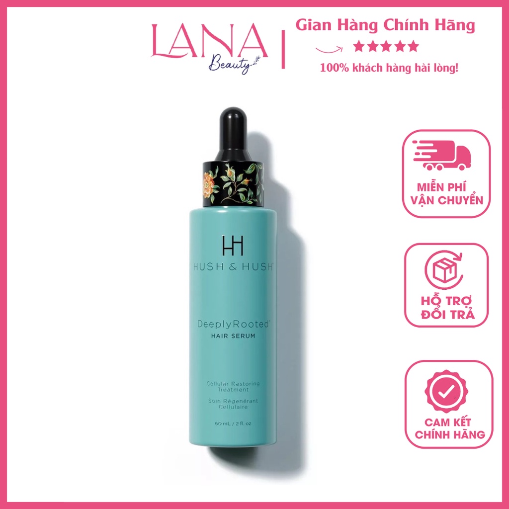 Tinh Chất Giúp Nuôi Dưỡng, Dị Ứng Mọc Tóc, Ngăn Triệu Chứng Rụng Tóc & Giúp Tóc Vững Bền Hush & Hush Deeplyro