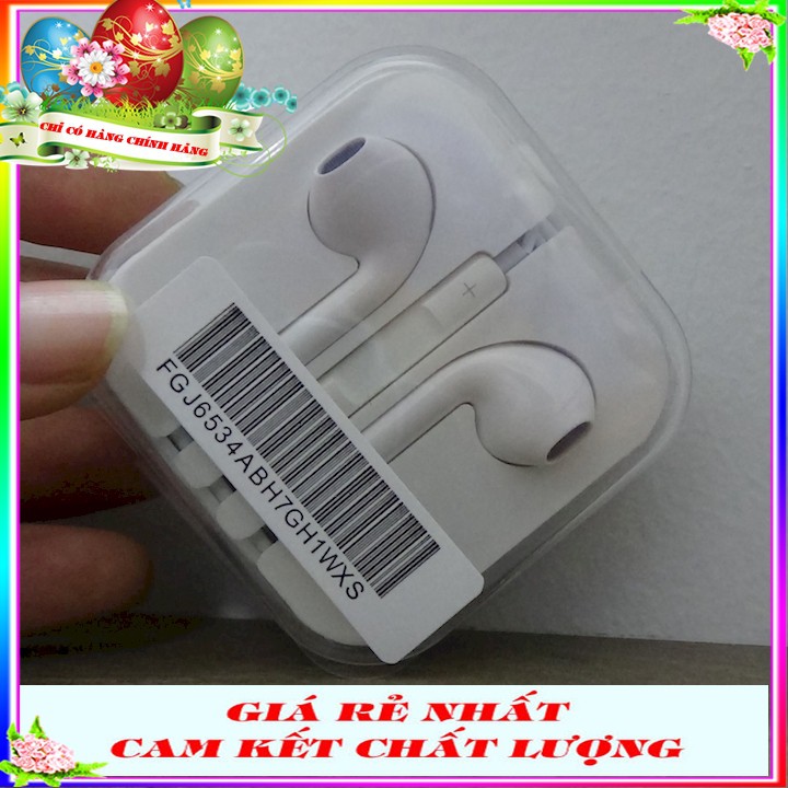 Tai nghe iPhone 5s/6/6s EarPod  ZIN Máy Chính Hãng