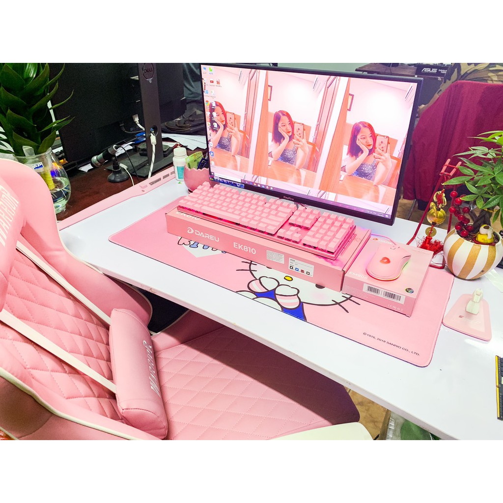 Bàn phím cơ màu hồng DAREU EK810 - Led Pink - Bàn Phím Gaming Chính Hãng- Máy Tính TT | BigBuy360 - bigbuy360.vn