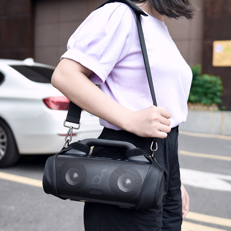 Túi Đựng Bảo Vệ Loa Không Dây Màu Đen Gọn Nhẹ Chống Thấm Nước Cho Anker Motion Boom