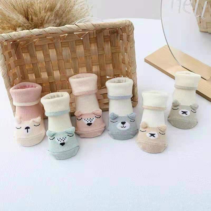 Tất Thú Siêu Xinh Cho Bé 0-6m Nhiều Mẫu (có chống trơn)