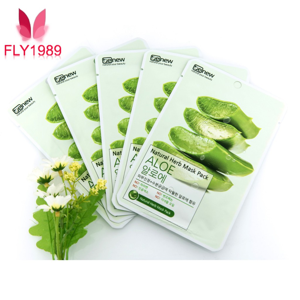 Mặt Nạ dưỡng da Lô Hội BENEW NATURAL HERB MASK PACK - ALOE 22g