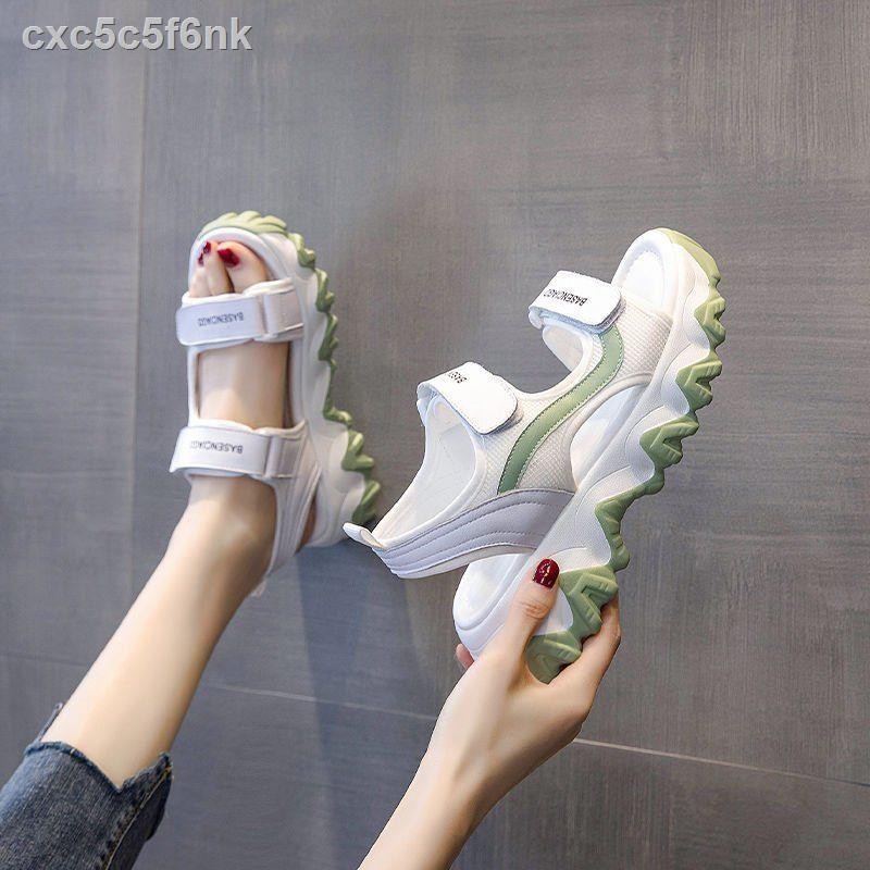 Giày dépgiày xinh☢♨Summer 10 em gái 13 học sinh cấp 2 15 tuổi THCS 12 Dép chống trượt nữ thời trang Hàn Quốc đế b