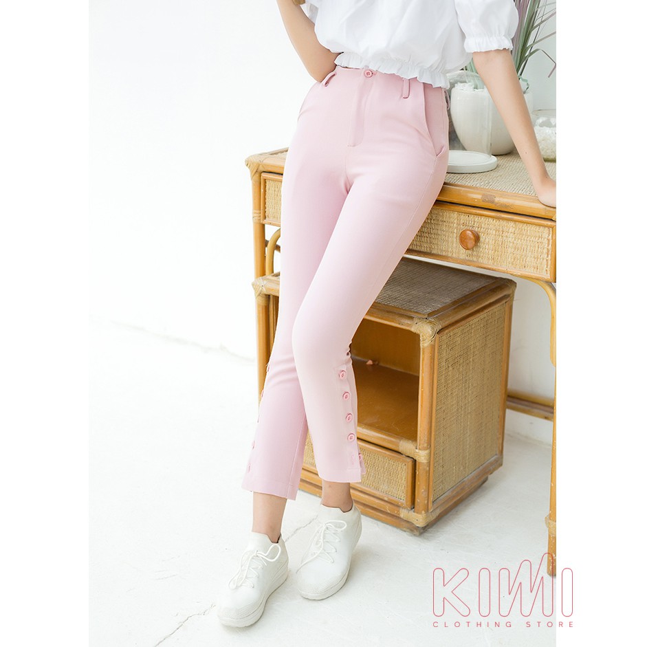 Quần dài cài nút Kims - qd20003