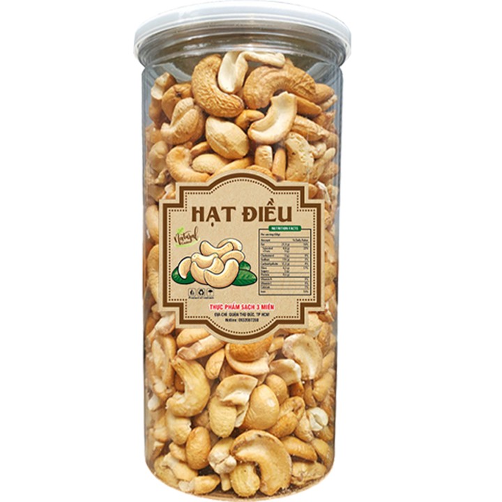 1Kg hạt điều loại sạch vỏ rang muối cao cấp hiệu TPS