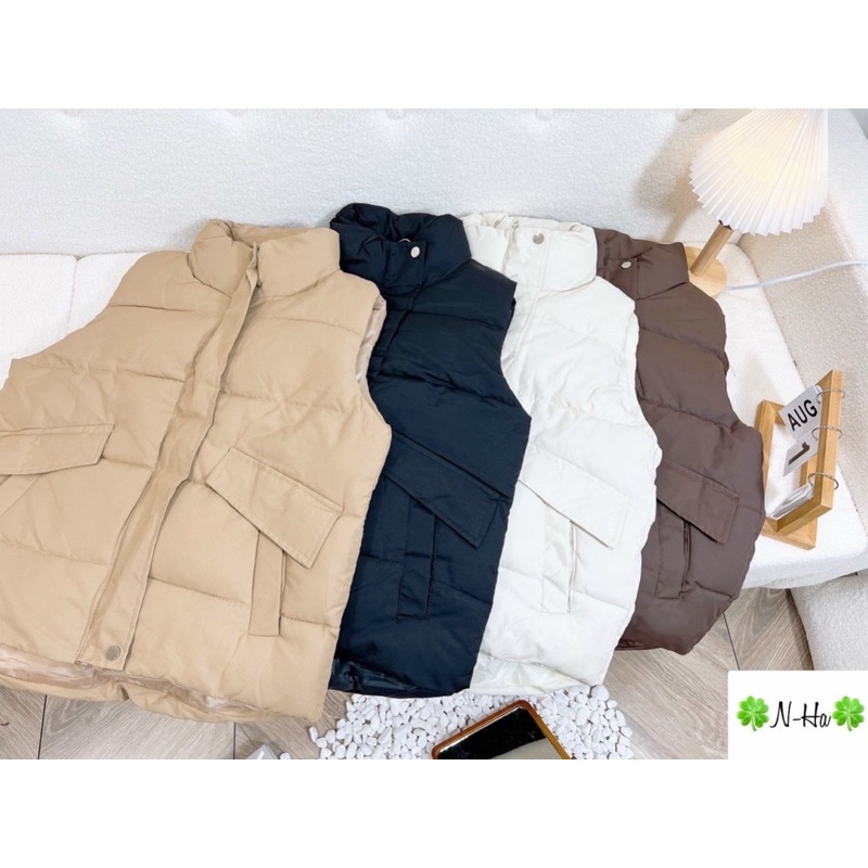 Áo gi lê phao túi kiểu siêu mịn đẹp ấm dày dặn ms_066